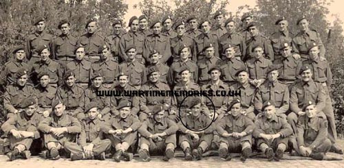 John Braithwaite, No.4 Commando (circled), 1941